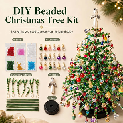 DIY Beaded Christmas Tree Kit |✨ Create A Christmas Memory With Your Own Hands