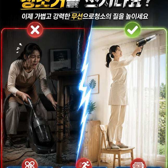 고출력 멀티 일체형 차량용 청소기
