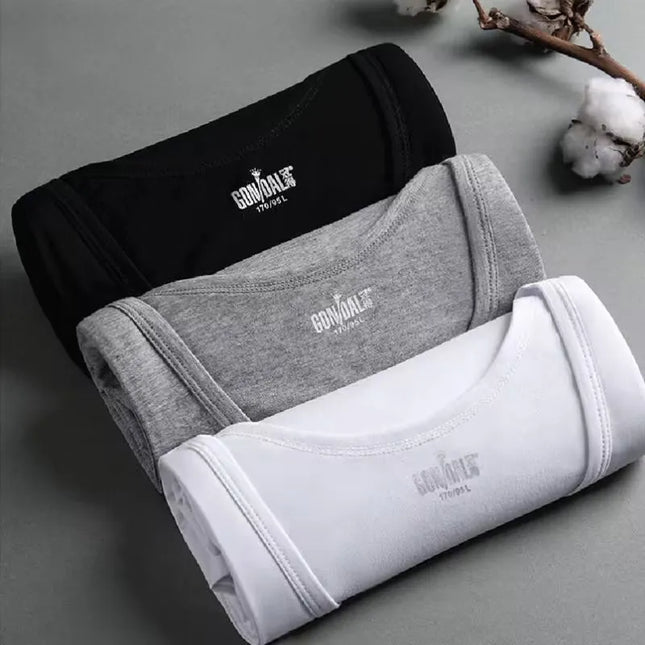 Premium Ultra-Soft Cotton Fitted Tank 3 Pack