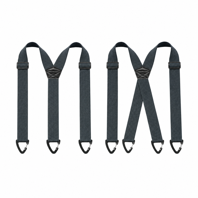 🔥⏰Men's X-Back Suspenders with Hook Clips