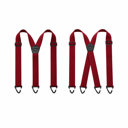 🔥⏰Men's X-Back Suspenders with Hook Clips