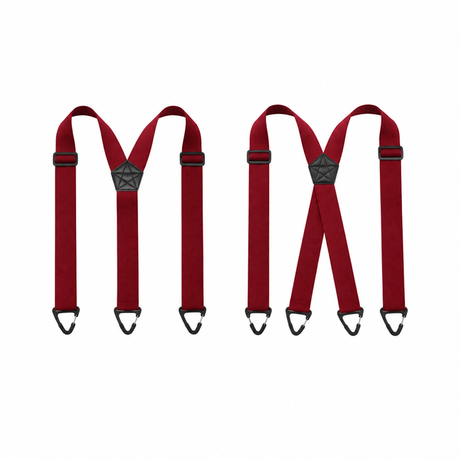 🔥⏰Men's X-Back Suspenders with Hook Clips