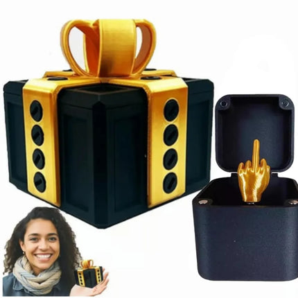 🎁 The Prank Box – Hilarious Screw Challenge with Middle Finger Surprise 🤪🖕 Perfect Gag Gift for All Occasions!