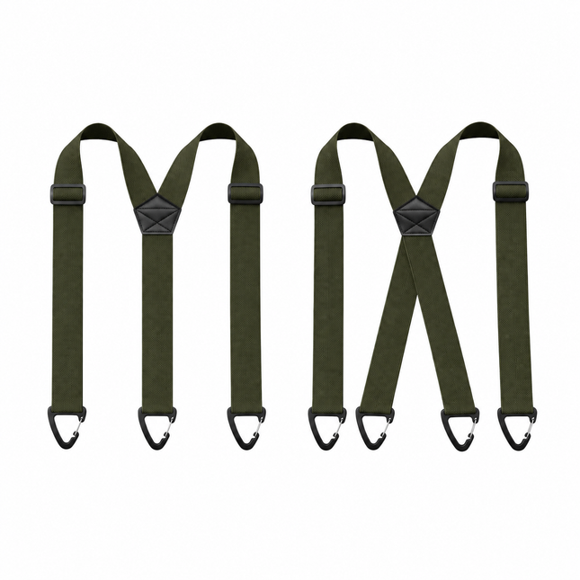 🔥⏰Men's X-Back Suspenders with Hook Clips