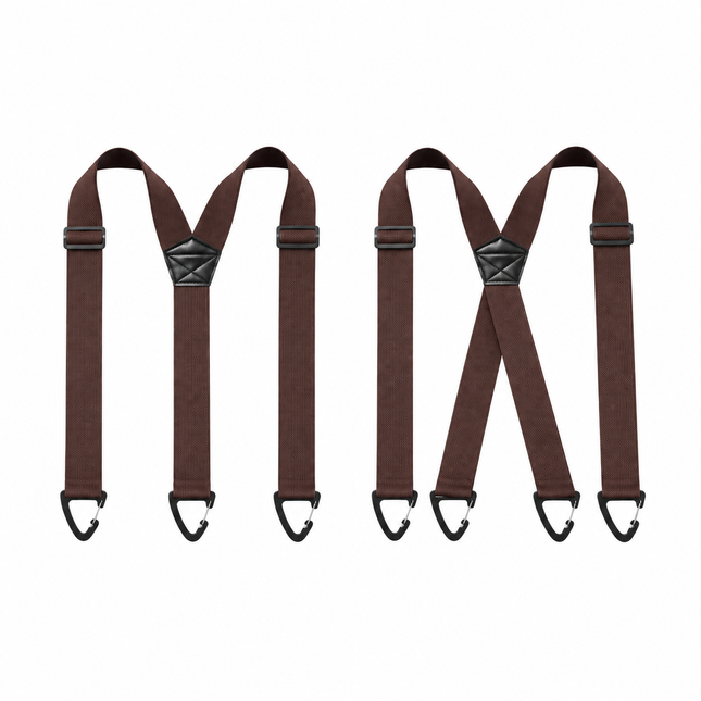 🔥⏰Men's X-Back Suspenders with Hook Clips