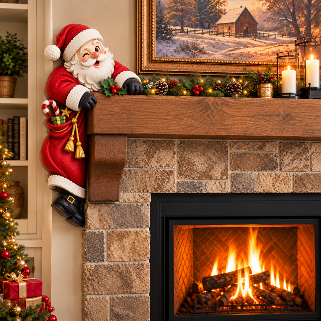 🚪 🎅 Santa Claus Door Topper – Bring the Magic of Christmas Home