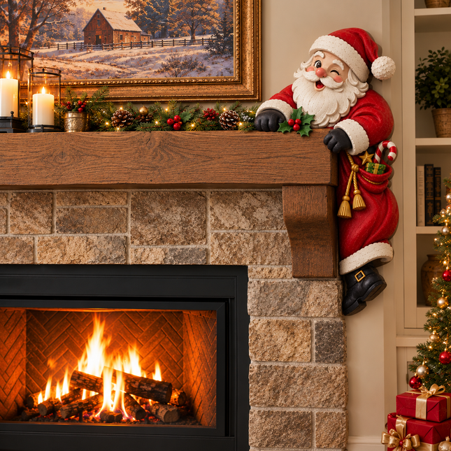 🚪 🎅 Santa Claus Door Topper – Bring the Magic of Christmas Home