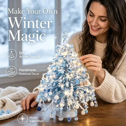 DIY Beaded Christmas Tree Kit |✨ Create A Christmas Memory With Your Own Hands