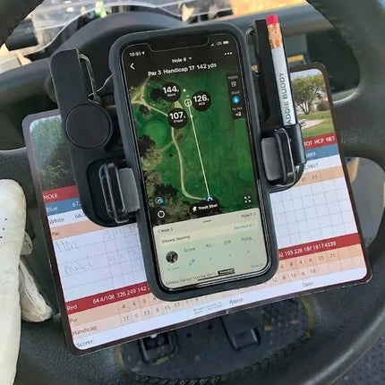 🌟⛳ Golf cart steering wheel phone holder