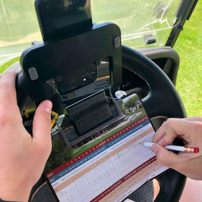 🌟⛳ Golf cart steering wheel phone holder