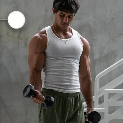 Premium Ultra-Soft Cotton Fitted Tank 3 Pack